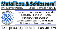 Metallbau und Schlosserei Sigmar Koch, Tromsdorf